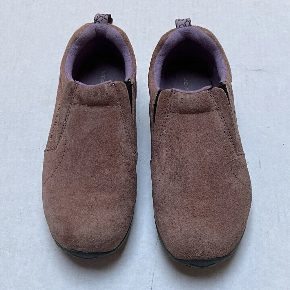 Merrell Jungle Moc Kids Slip On Loafer Shoes Size 5.5 Huckleberry Outdoor